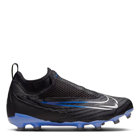 nike black and blue boots